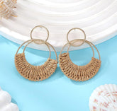 Paradise Hoop Earrings