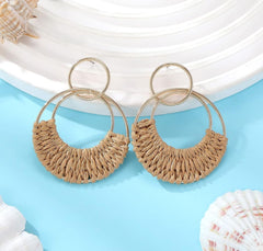 Paradise Hoop Earrings