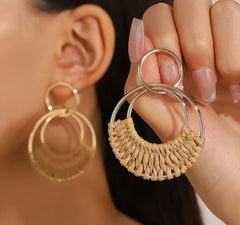 Paradise Hoop Earrings
