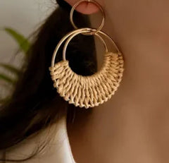 Paradise Hoop Earrings
