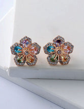 Rhinestone Radiance Earrings