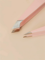 Pink 4pc Tweezers