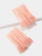 Pink Disposable Mascara Wands