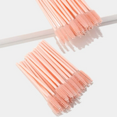 Pink Disposable Mascara Wands