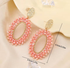Coral Kiss Earrings