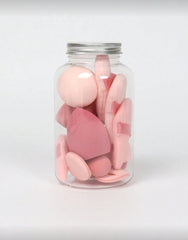 Sponge Set - Pink 15pc
