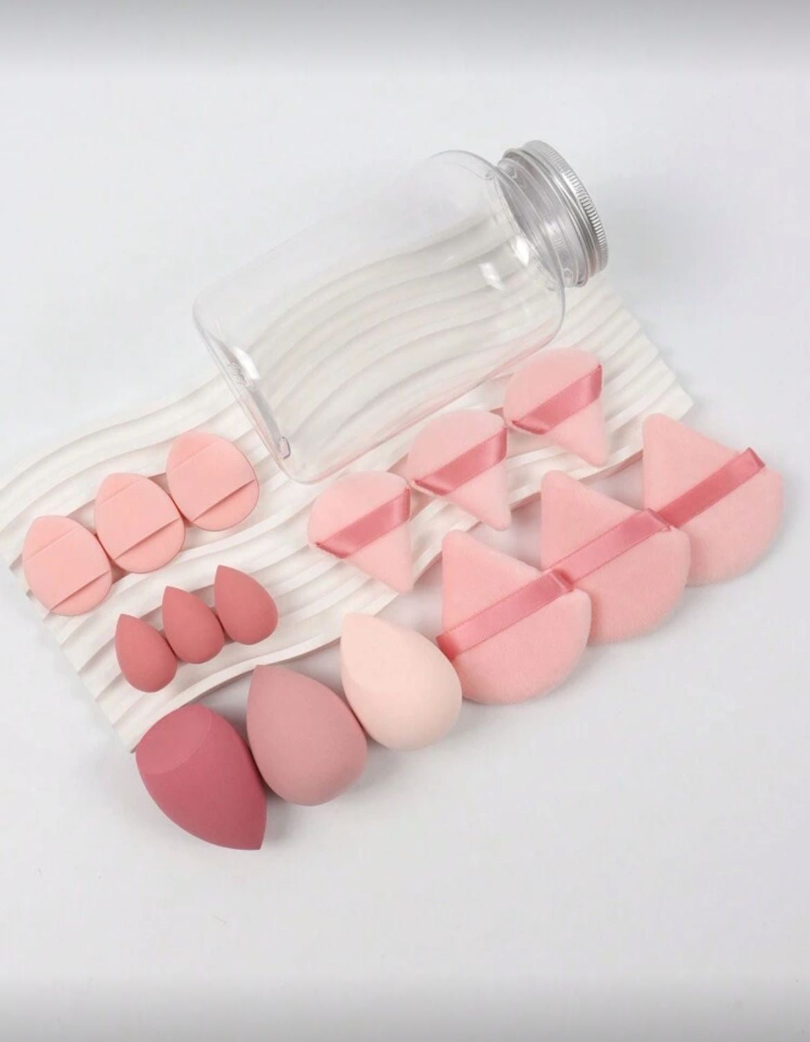 Sponge Set - Pink 15pc
