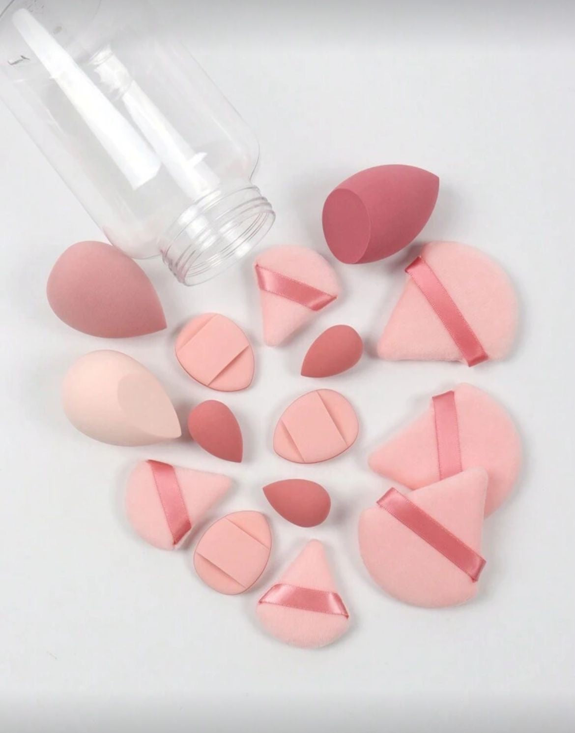 Sponge Set - Pink 15pc